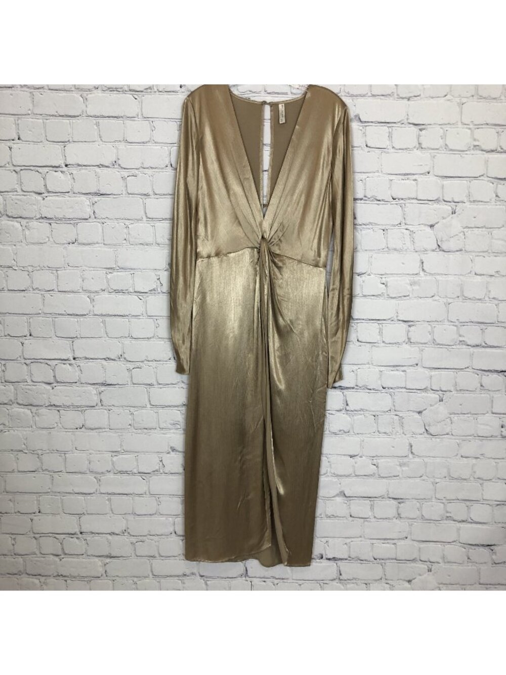Bec + Bridge Gold Dress Size 6